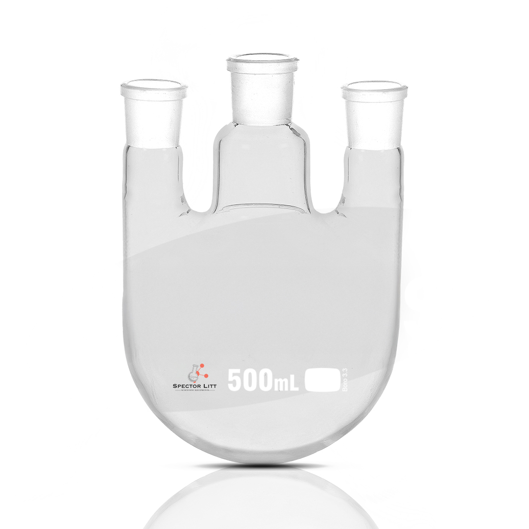 Round Bottom Flask Three Necks Parallel